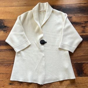 Soft Surroundings Cream Cardigan Sweater